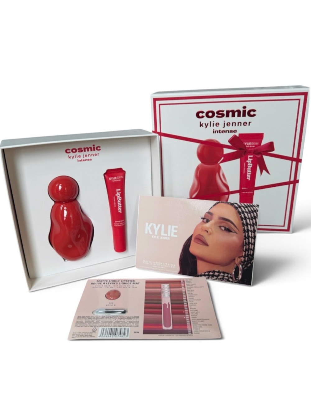 Cosmic kylie jenner intense lip butter gift set Rouge A Levres 300 Koko K NIB